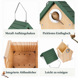 Garten-Duo – Zaunkönig-Lodge + Futterstube