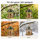 Futterstube – Hängendes Vogelfutterhaus