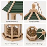 Futterstube – Hängendes Vogelfutterhaus