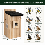 Vogelglück-Set – NistBlick + Futterstube + Kuschelnest