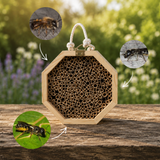 Wildbienen-Wabe – Insektenhotel 6-eckig